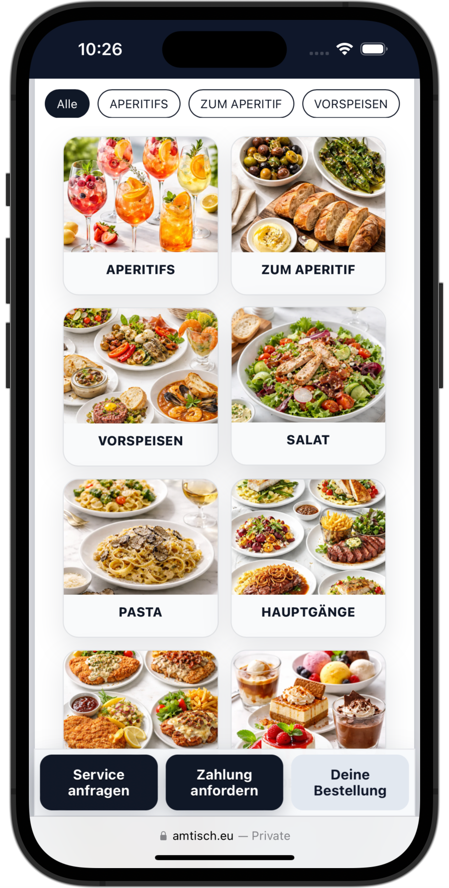 AM TISCH Guest App